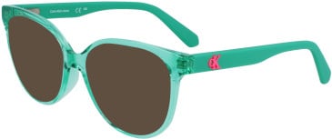 Calvin Klein Jeans CKJ23303 sunglasses in Green