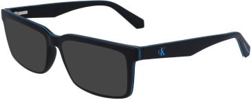 Calvin Klein Jeans CKJ23612 sunglasses in Matte Black