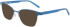 DKNY DK3007 sunglasses in Blue Teal/Silver