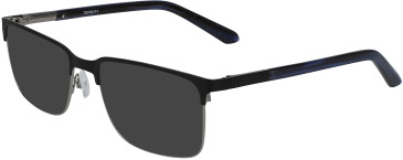 Dragon DR2015-61 sunglasses in Matte Black/Navy Horn