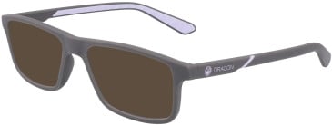 Dragon DR5014 sunglasses in Matte Grey/Lilac