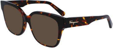 Salvatore Ferragamo SF2952 sunglasses in Dark Tortoise