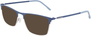 Flexon FLEXON E1141 sunglasses in Matte Stone Blue/Silver