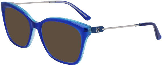 Karl Lagerfeld KL6108 sunglasses in Dark Blue/Azure