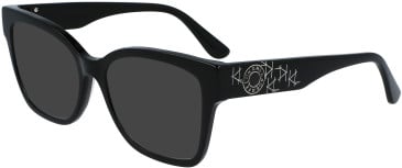Karl Lagerfeld KL6111R sunglasses in Black