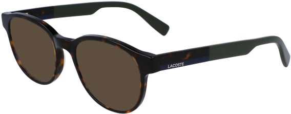 Lacoste L2921 sunglasses in Dark Havana