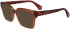Lanvin LNV2634 sunglasses in Caramel
