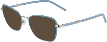 Longchamp LO2155 sunglasses in Silver/Azure