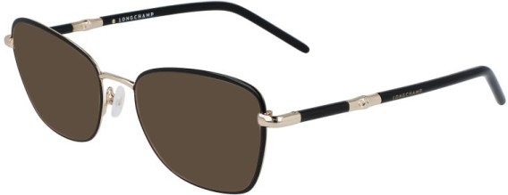 Longchamp LO2155 sunglasses in Gold/Black