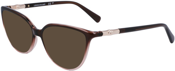 Longchamp LO2722 sunglasses in Gradient Brown Rose