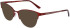 Marchon NYC M-4022 sunglasses in Matte Bordeaux