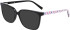 Marchon NYC M-5022 sunglasses in Black/Lilac Mosaic