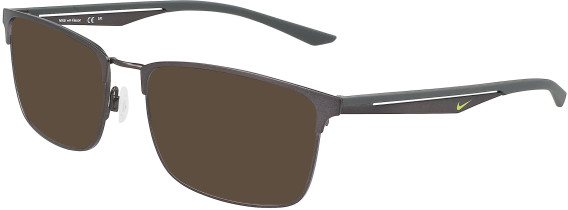 NIKE 4314-56 sunglasses in Satin Gunmetal/Dark Grey