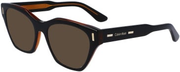 Calvin Klein CK23518 sunglasses in Black/Charcoal