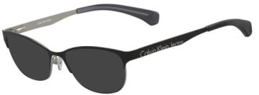 Calvin Klein Jeans CKJ147 sunglasses in Black