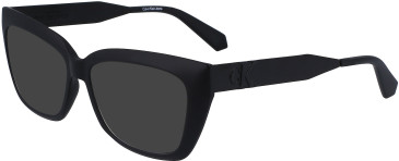 Calvin Klein Jeans CKJ23618 sunglasses in Matte Black