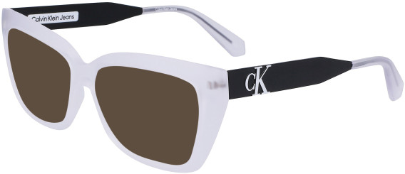 Calvin Klein Jeans CKJ23618 sunglasses in Crystal Clear