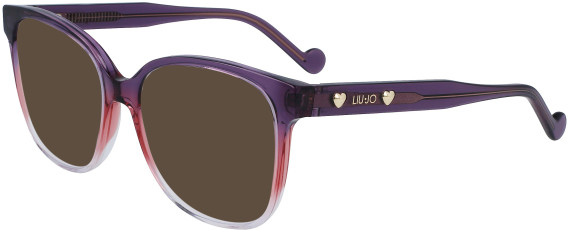 Liu Jo LJ2773 sunglasses in Purple/Rose Gradient