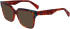 Liu Jo LJ2782 sunglasses in Blonde Tortoise/Turquoise