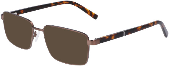 Marchon NYC M-2025-53 sunglasses in Matte Brown