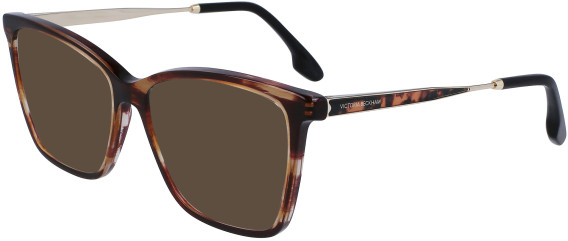 Victoria Beckham VB2647 sunglasses in Dark Brown Horn