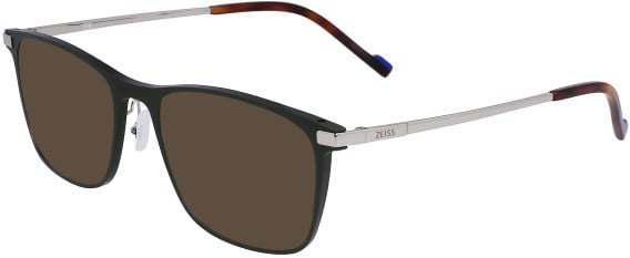 Zeiss ZS23127-53 sunglasses in Satin Green/Silver