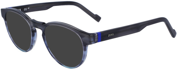 Zeiss ZS23535 sunglasses in Striped Grey Blue Gradient