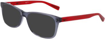 NIKE 5538-52 glasses in Anthracite/Red