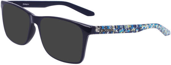 DRAGON DR2032-57 glasses in Shiny Shadow/Blue Green Iguchi