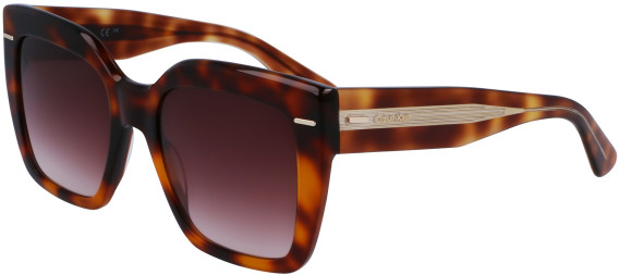 Calvin Klein CK23508S sunglasses in Brown Havana