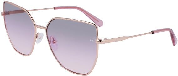 Calvin Klein Jeans CKJ23202S sunglasses in Rose Gold