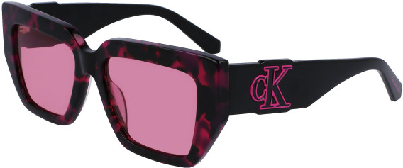 Calvin Klein Jeans CKJ23608S sunglasses in Pink Havana