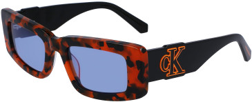 Calvin Klein Jeans CKJ23609S sunglasses in Orange Havana