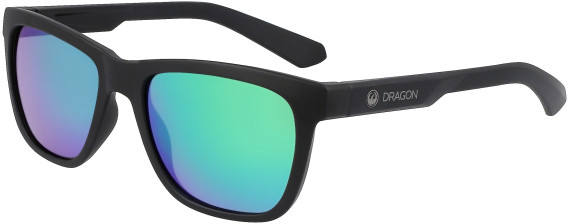 Dragon DR BISHOP LL H2O POLAR sunglasses in Matte Black/Green