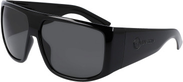 Dragon DR FIN LL sunglasses in Shiny Black/Smoke