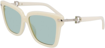 Salvatore Ferragamo SF1085S sunglasses in Ivory