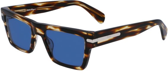 Salvatore Ferragamo SF1086S sunglasses in Striped Brown