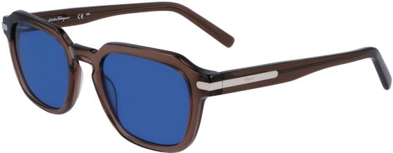 Salvatore Ferragamo SF1089S sunglasses in Transparent Smoke Brown