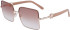 Salvatore Ferragamo SF302SL sunglasses in Rose Gold/Nude