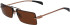 Salvatore Ferragamo SF306S sunglasses in Matte Amber Gold/Brown