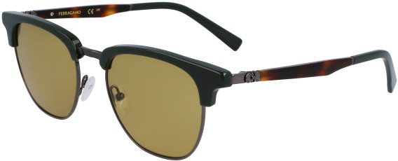Salvatore Ferragamo SF307S sunglasses in Dark Green