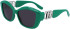 Karl Lagerfeld KL6102S sunglasses in Green