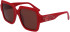 Karl Lagerfeld KL6104SR sunglasses in Red