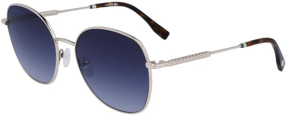 Lacoste L257S sunglasses in Shiny Gold