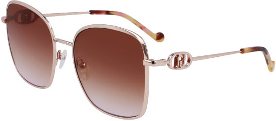 Liu Jo LJ155S sunglasses in Rose Gold