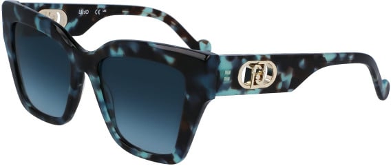 Liu Jo LJ777S sunglasses in Petrol Tortoise