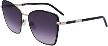 Longchamp LO167S sunglasses in Black/Smoke