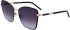Longchamp LO167S sunglasses in Black/Smoke