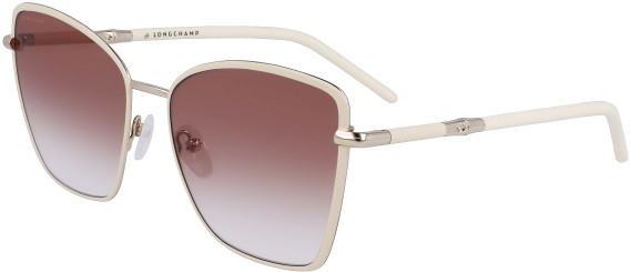 Longchamp LO167S sunglasses in White/Brown