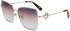 Longchamp LO169S sunglasses in Gold/Blue Brick